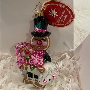 Christopher Radko Christmas Ornament—Love is Sweet